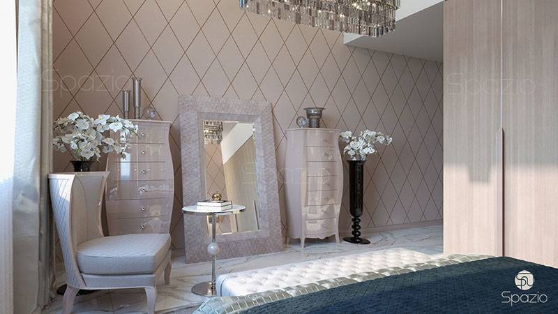 Luxury bedroom was re-modeled to change the layout and give new idea of the luxurious bedroom 