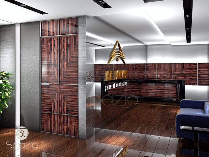 modern office design project in Dubai uae
