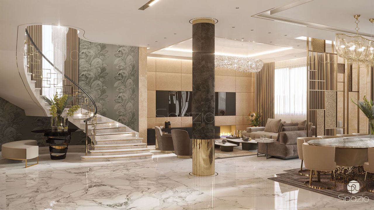 Modern home interior design in Dubai  2018  Spazio