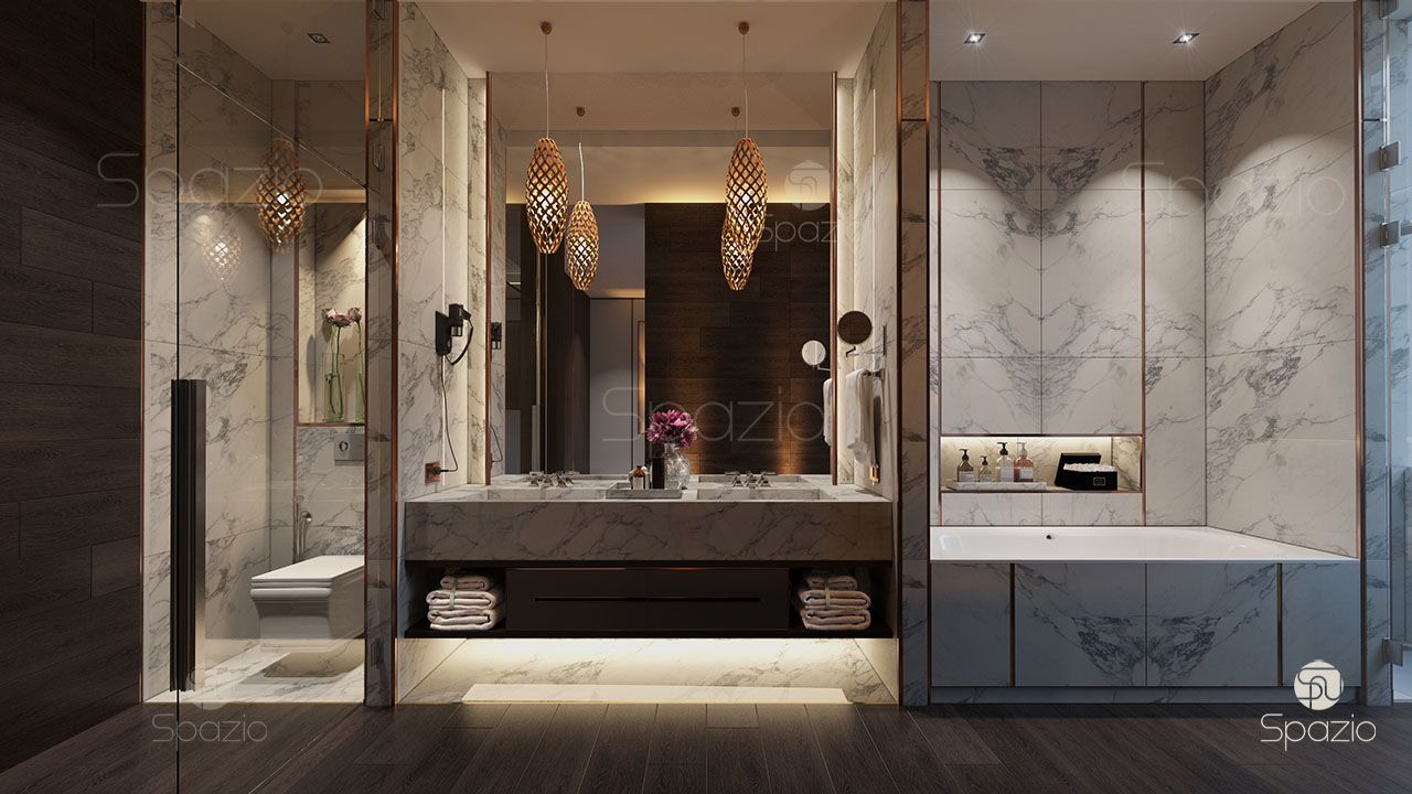 Bathroom design in Dubai | Bathroom designs 2020 | Spazio