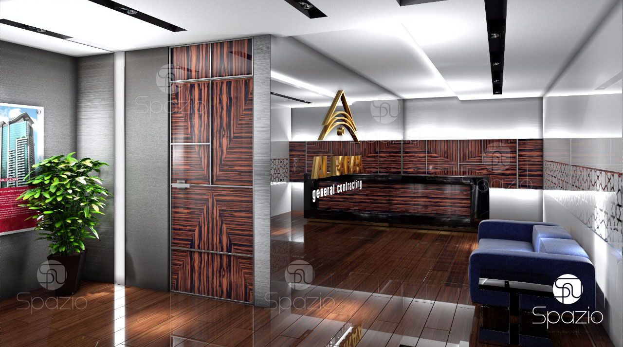 luxury interior refurbishment in dubai office