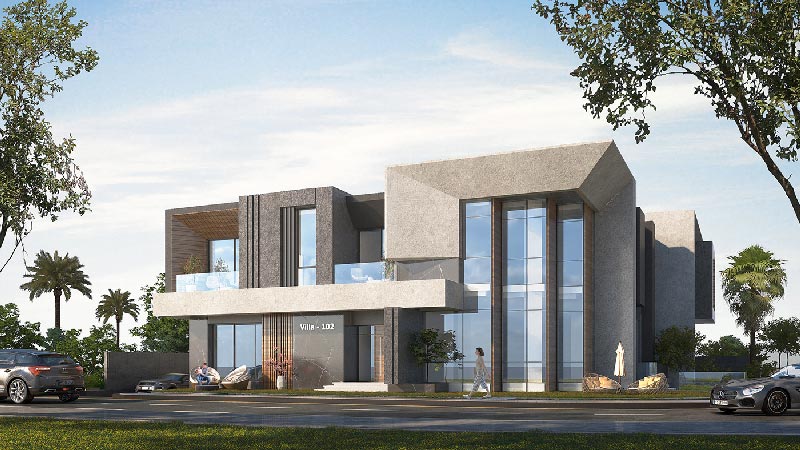 Luxury contemporary style villa in Dubai
