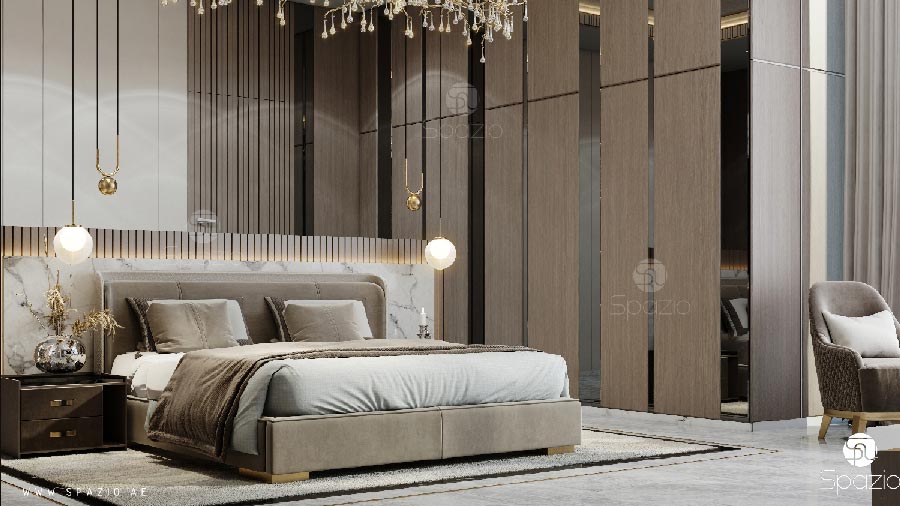 High-end modern bedroom decorations