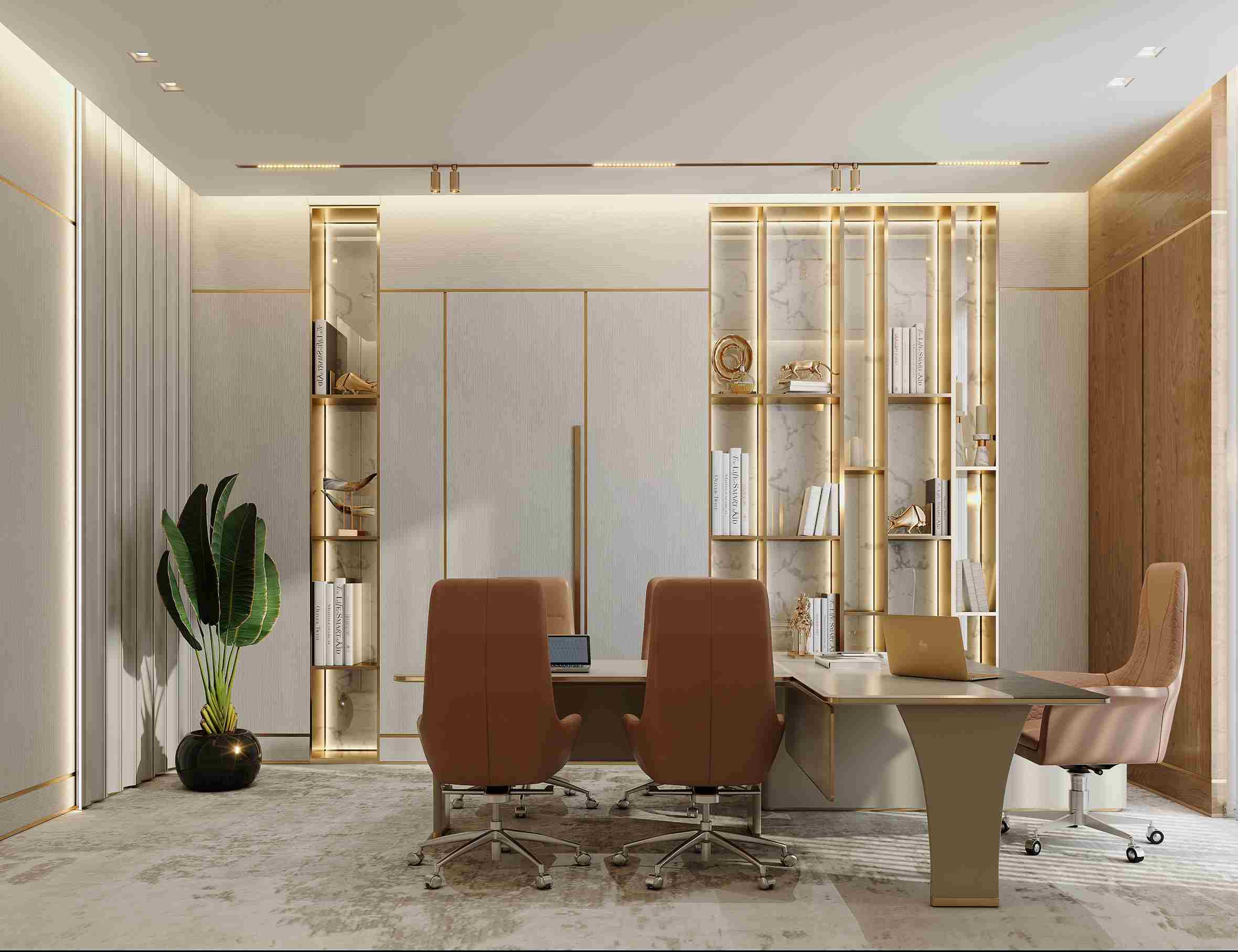 Offices - Spazio Interior Design & Fit Out Company - Dubai