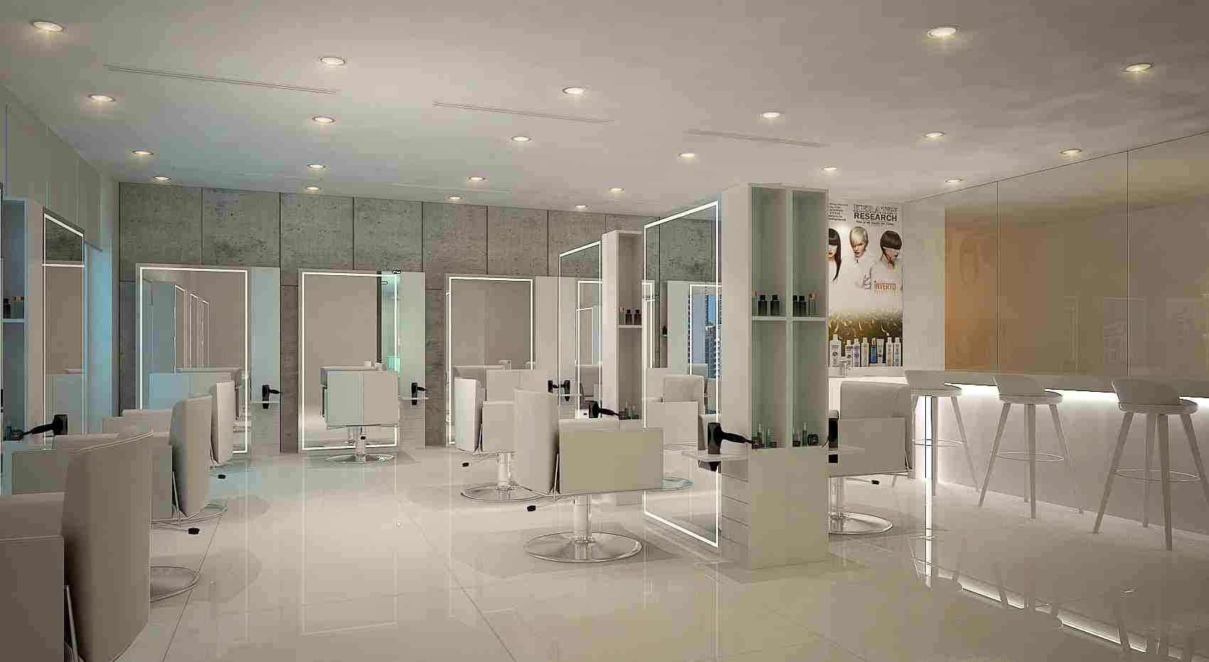 SALON INTERIOR DESIGN - Spazio Interior Design & Fit Out Company - Dubai