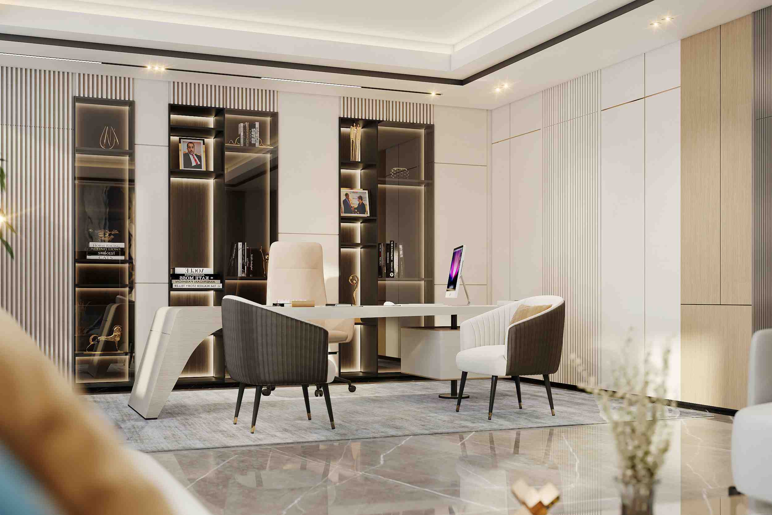 Offices - Spazio Interior Design & Fit Out Company - Dubai
